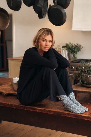 Relax Pants Set in Black