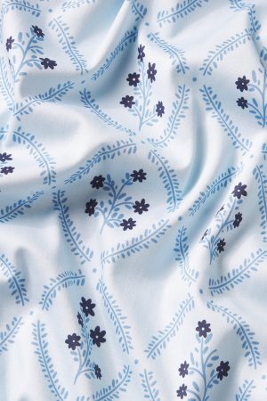 Pima Long-Long Set in Serene Blue Wreath
