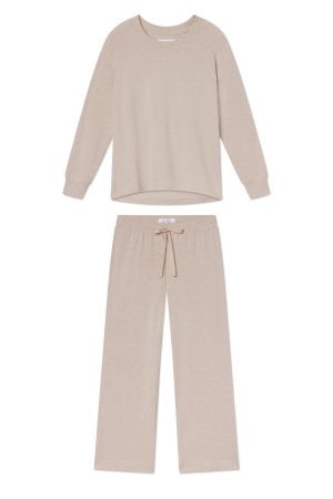 Relax Pants Set in Oat Heather